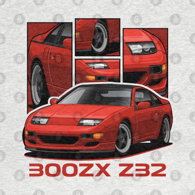 Nissan 300ZX Z32 by squealtires